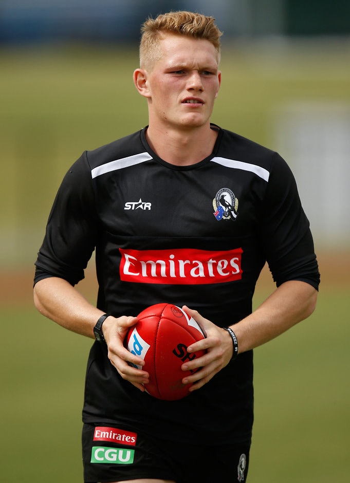 AFL 2015 Training - Collingwood 091215 Adam Treloar set to play in a VFL practice match this week - ${keywords}